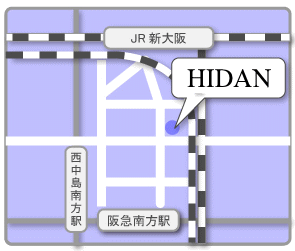 大阪営業所の周辺地図